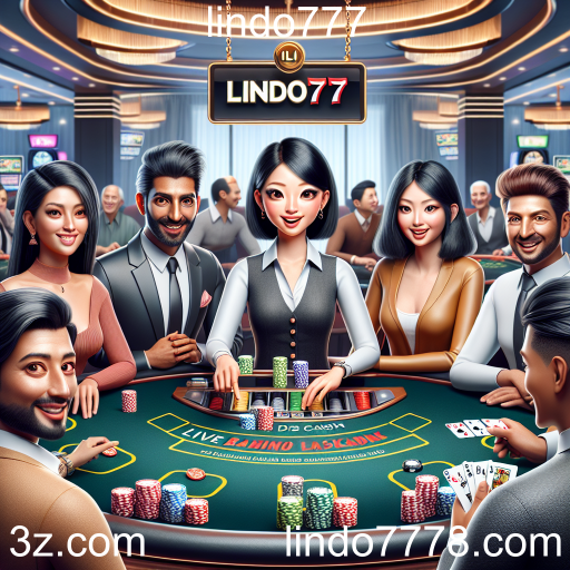 Experiência Imersiva de Jogos 'Ao Vivo' no Lindo777